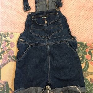 Overall Shorts